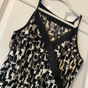 Lulu’s Black & White Mini Dress 🖤🤍